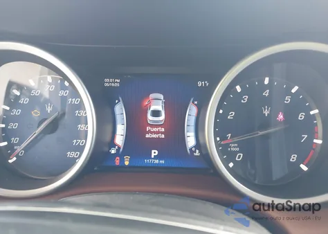 2016 Maserati Ghibli S from USA, damaged, VIN ZAM57RSA3G1171238